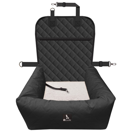 Bluzelle TravelBuddy Hunde Autositz – Sicherheit & Komfort für unterwegs Schwarz