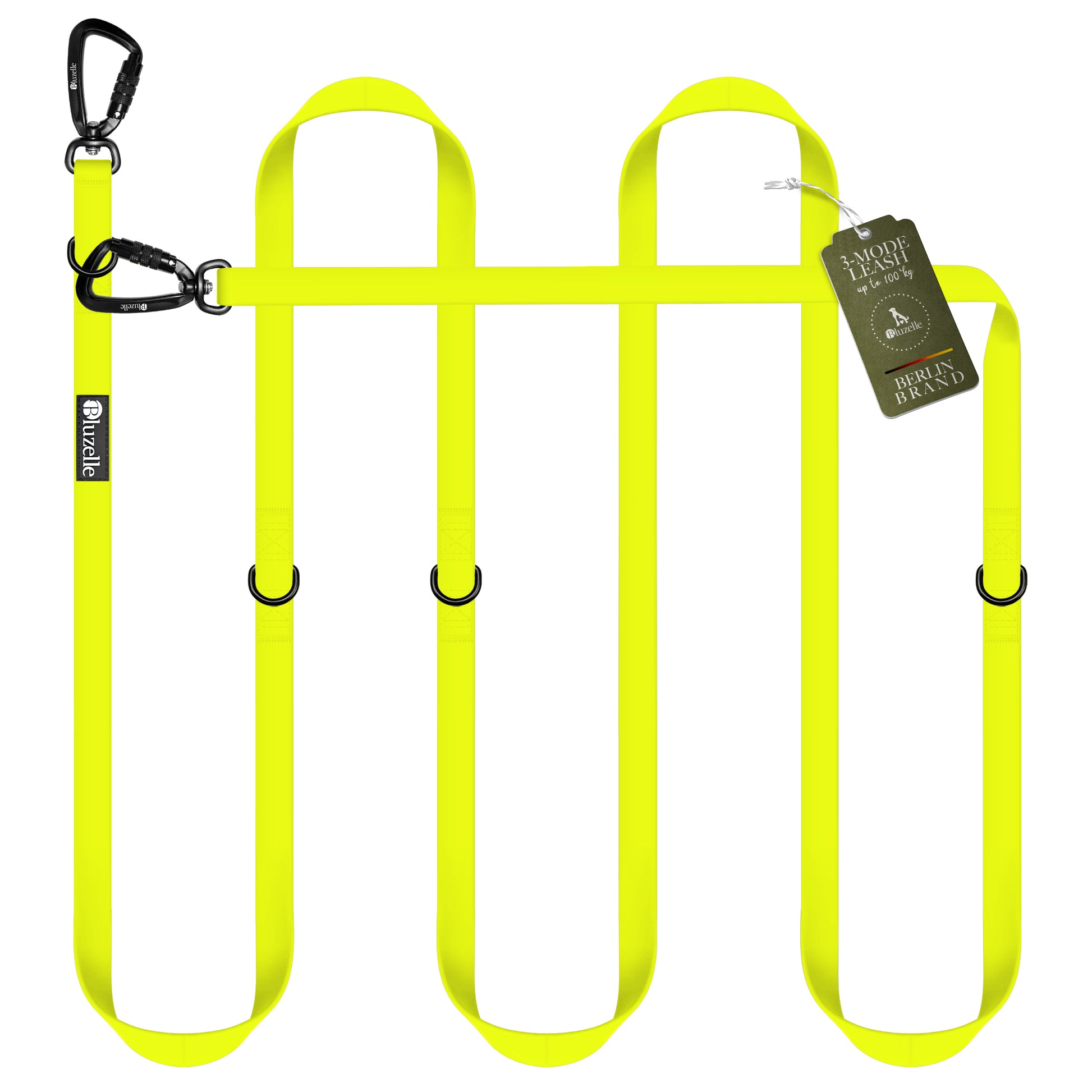 Bluzelle WeatherGuard 3m PVC-Hundeleine – Multifunktional & Wetterfest