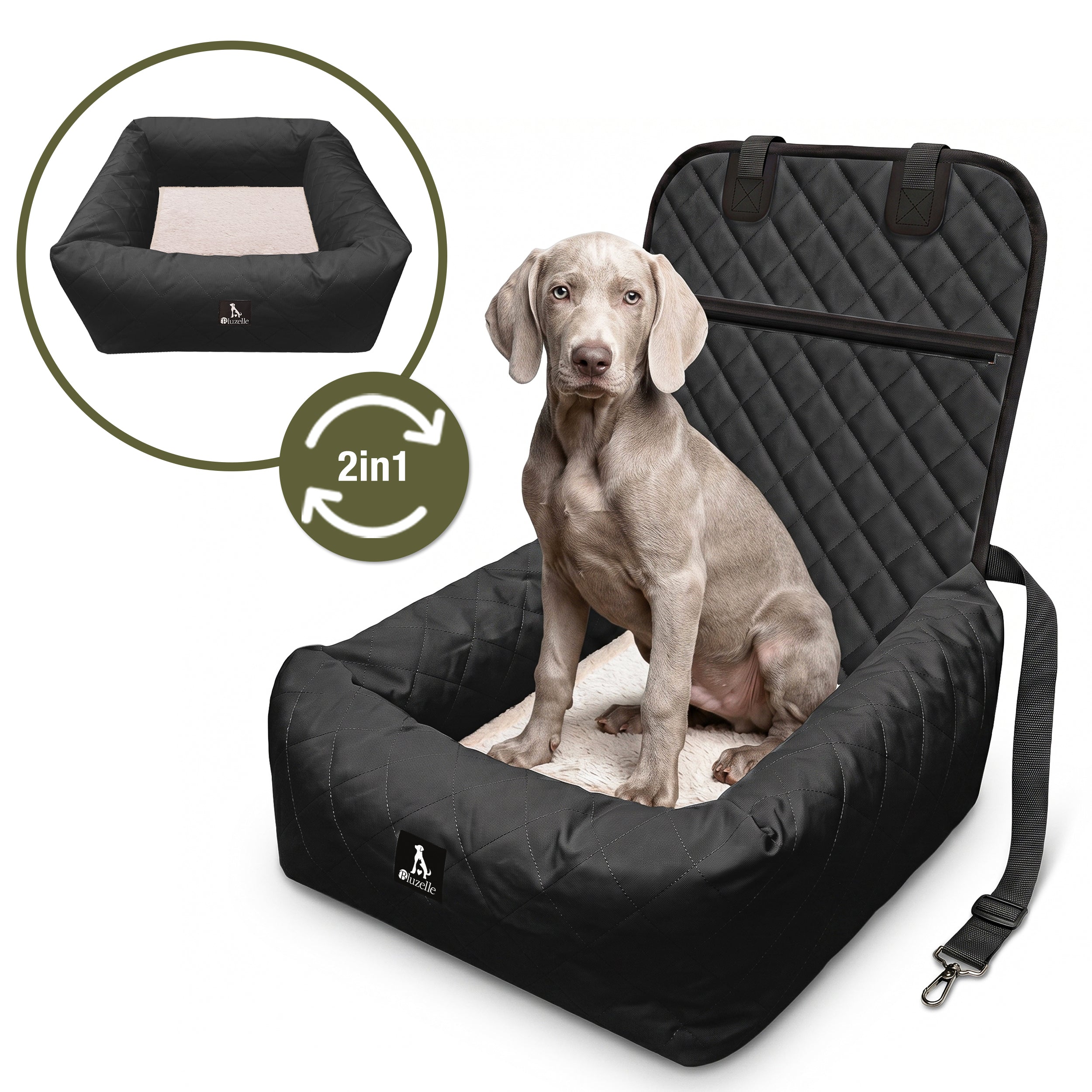 Bluzelle TravelBuddy Hunde Autositz – Sicherheit & Komfort für unterwegs