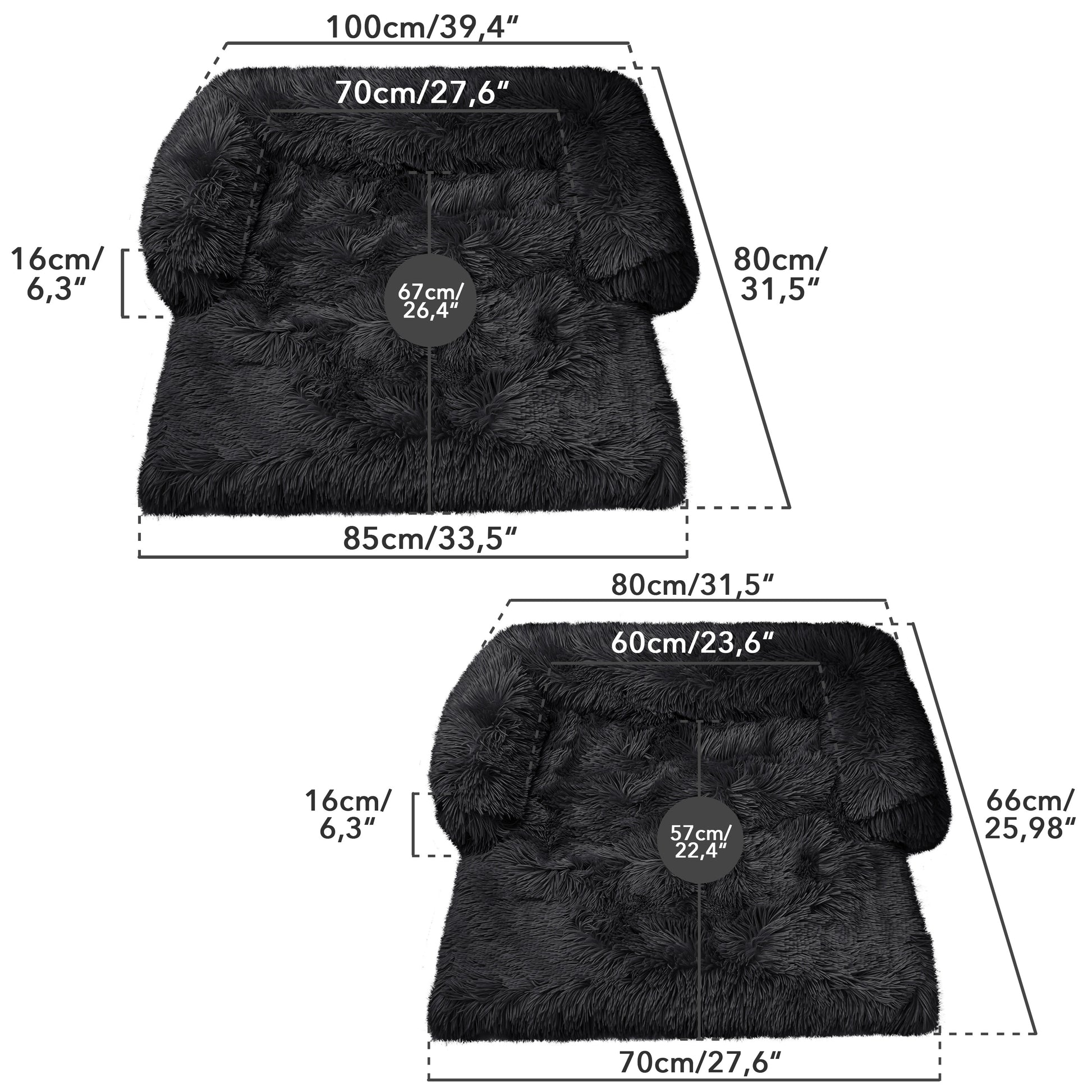 Bluzelle CouchMate Sofaauflage Hundebett – Schutz & Komfort für Zuhause und Auto