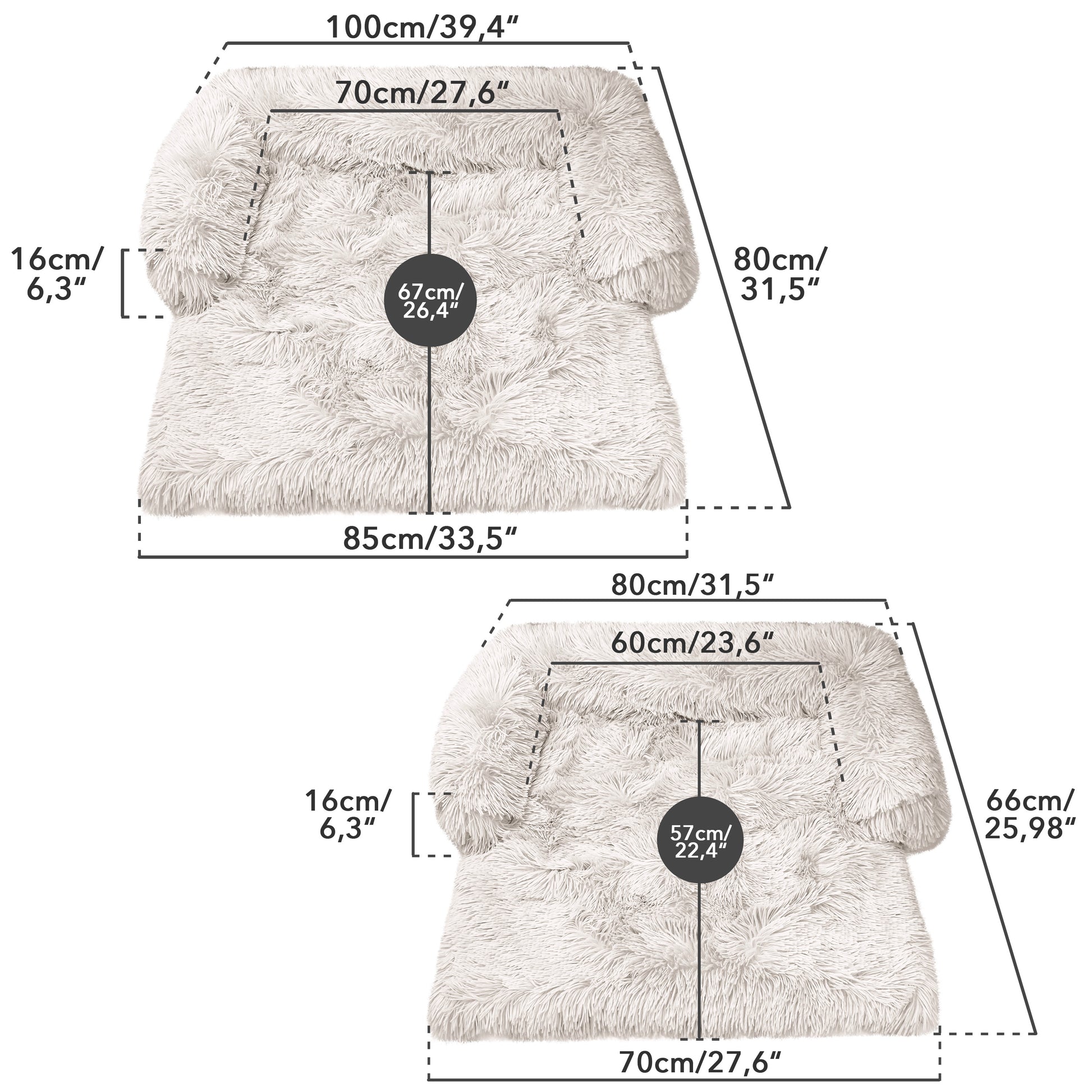 Bluzelle CouchMate Sofaauflage Hundebett – Schutz & Komfort für Zuhause und Auto