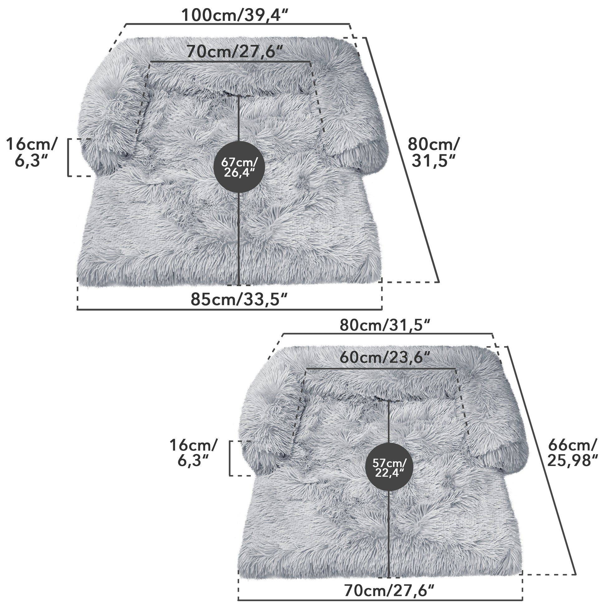 Bluzelle CouchMate Sofaauflage Hundebett – Schutz & Komfort für Zuhause und Auto