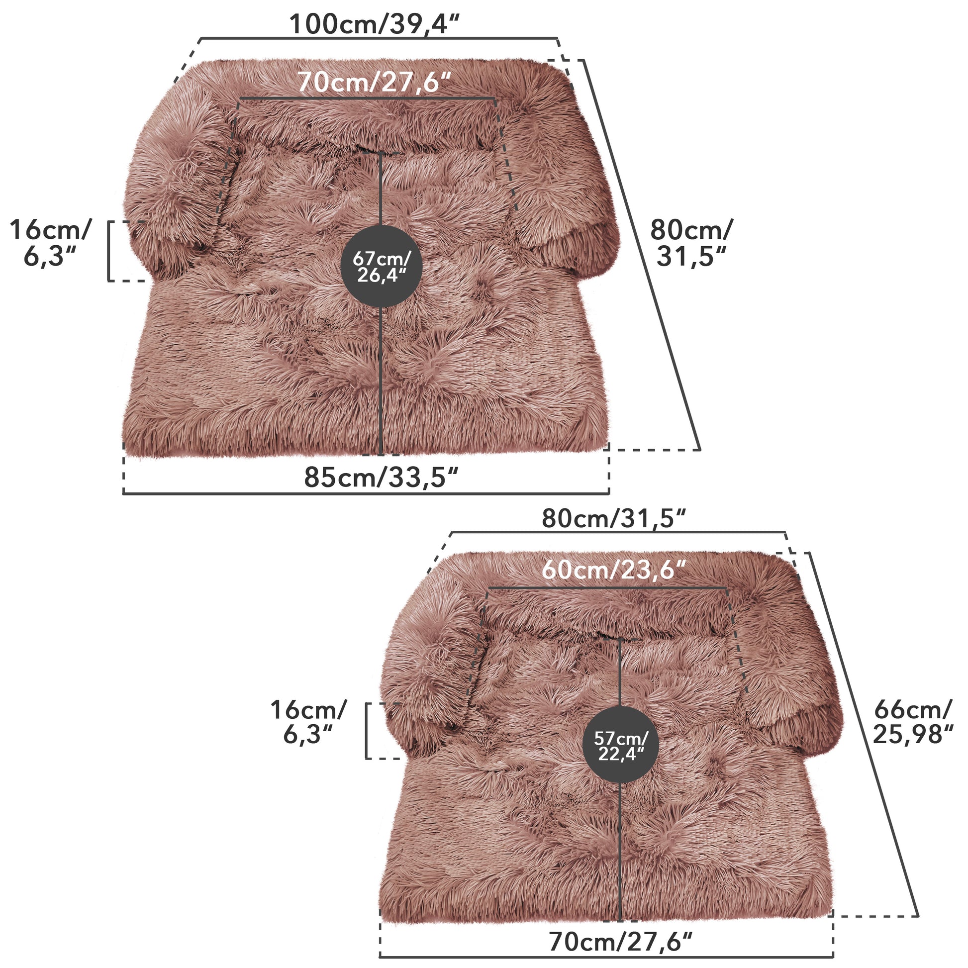 Bluzelle CouchMate Sofaauflage Hundebett – Schutz & Komfort für Zuhause und Auto