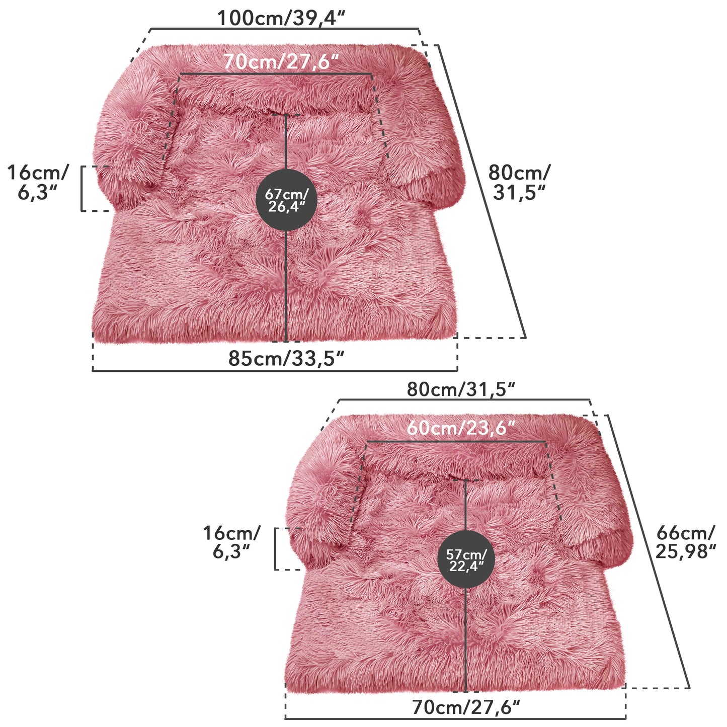 Bluzelle CouchMate Sofaauflage Hundebett – Schutz & Komfort für Zuhause und Auto