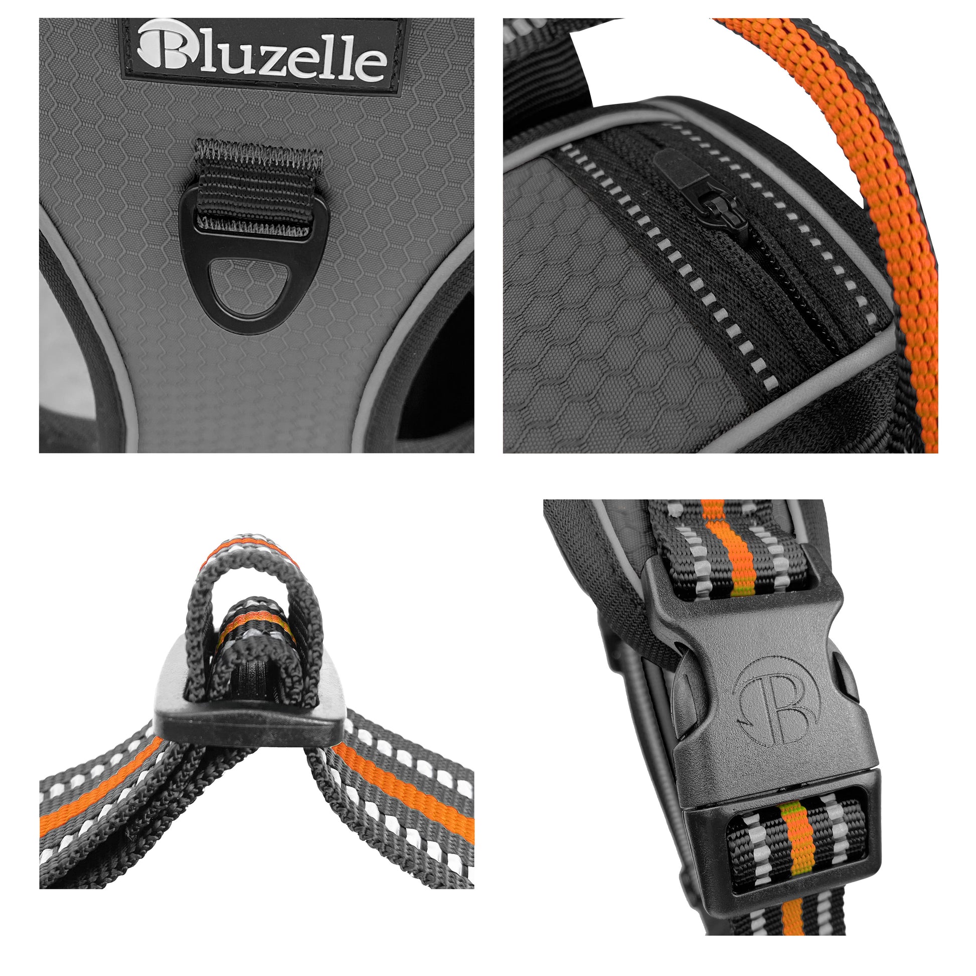 Bluzelle EasyWalk Anti-Zug Hundegeschirr – Funktional & Sicher