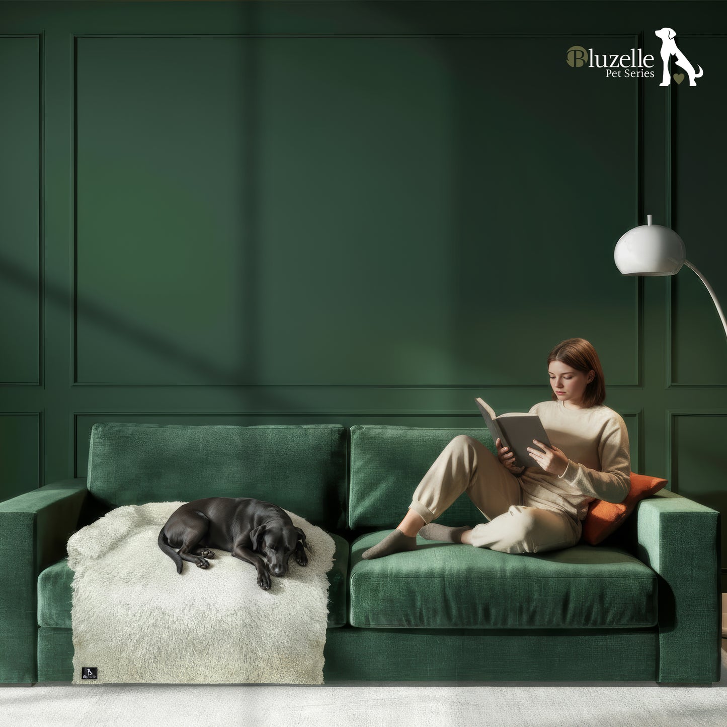 Bluzelle CouchMate Sofaauflage Hundebett – Schutz & Komfort für Zuhause und Auto