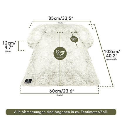 Bluzelle CouchMate Sofaauflage Hundebett – Schutz & Komfort für Zuhause und Auto