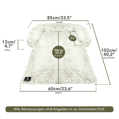 Bluzelle CouchMate Sofaauflage Hundebett – Schutz & Komfort für Zuhause und Auto