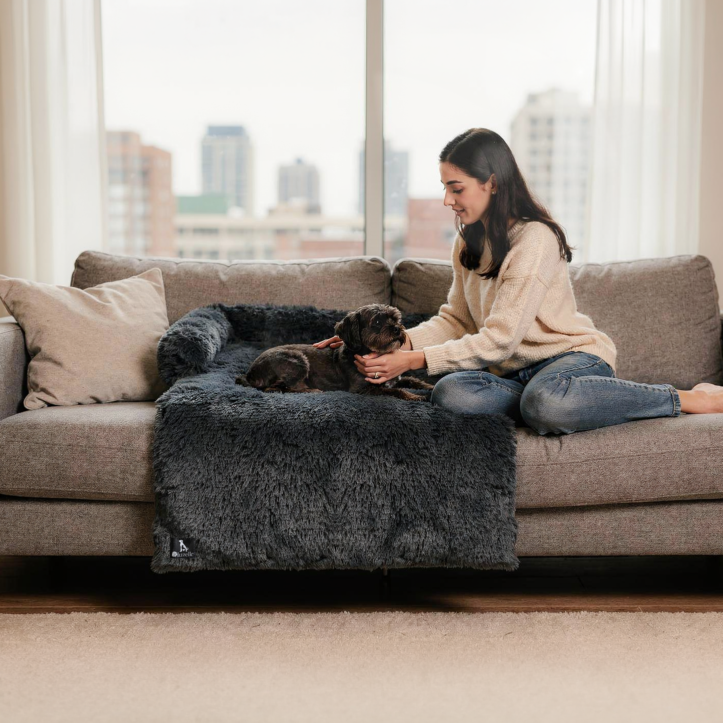 Bluzelle CouchMate Sofaauflage Hundebett – Schutz & Komfort für Zuhause und Auto