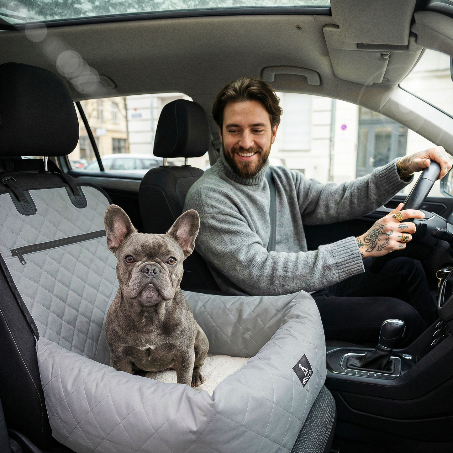Bluzelle TravelBuddy Hunde Autositz – Sicherheit & Komfort für unterwegs