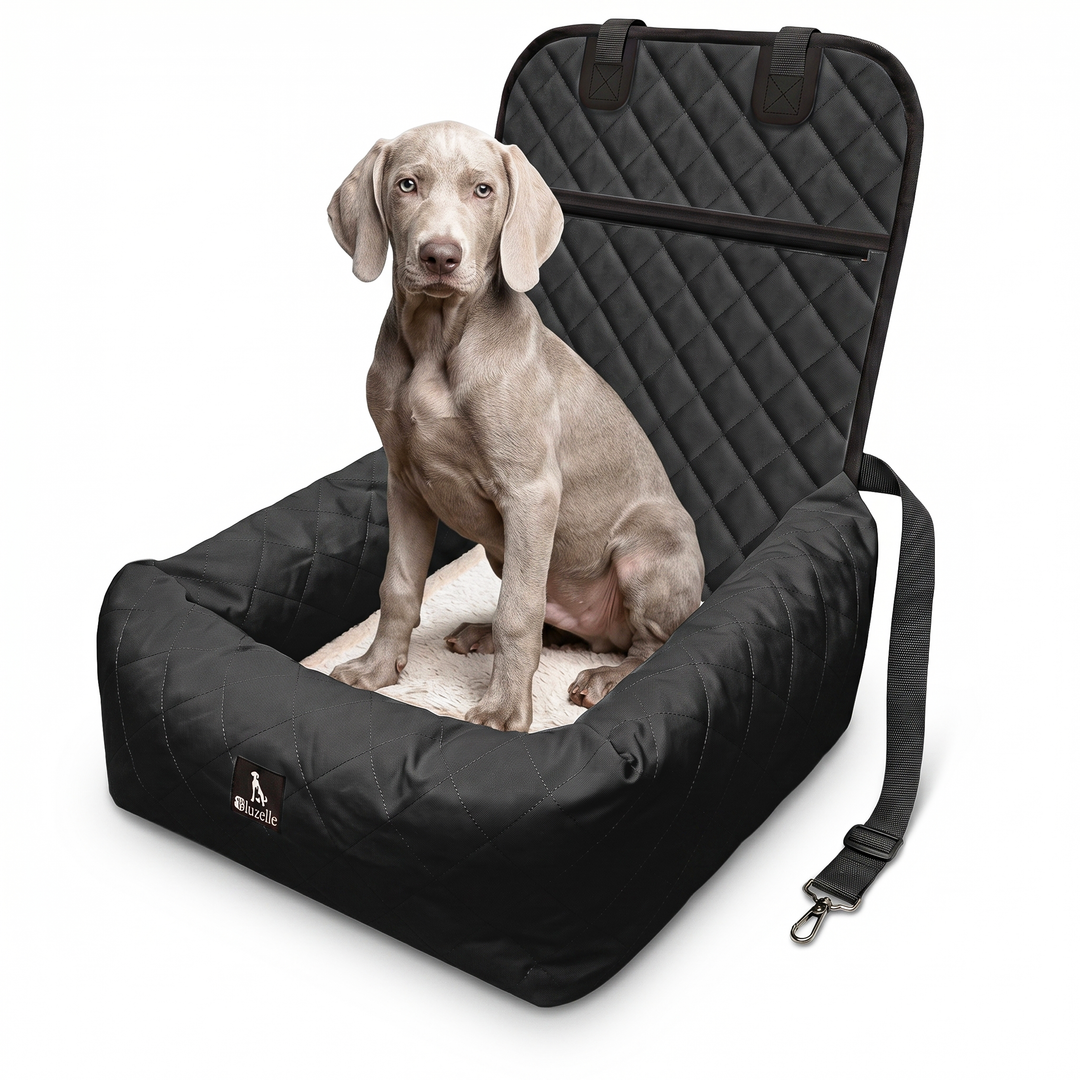 Bluzelle TravelBuddy – Hunde Autositz mit Gurt & Komfort