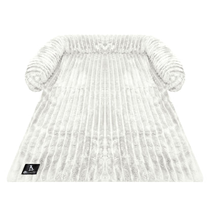 Bluzelle VelvetPaw Sofaschutz Hundebett – Wasserdichte Couchauflage in Cordoptik für kleine & mittelgroße Hunde, waschbar & rutschfest