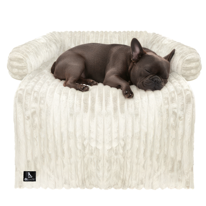Bluzelle VelvetPaw Sofaschutz Hundebett – Wasserfeste Couchauflage in Cordoptik
