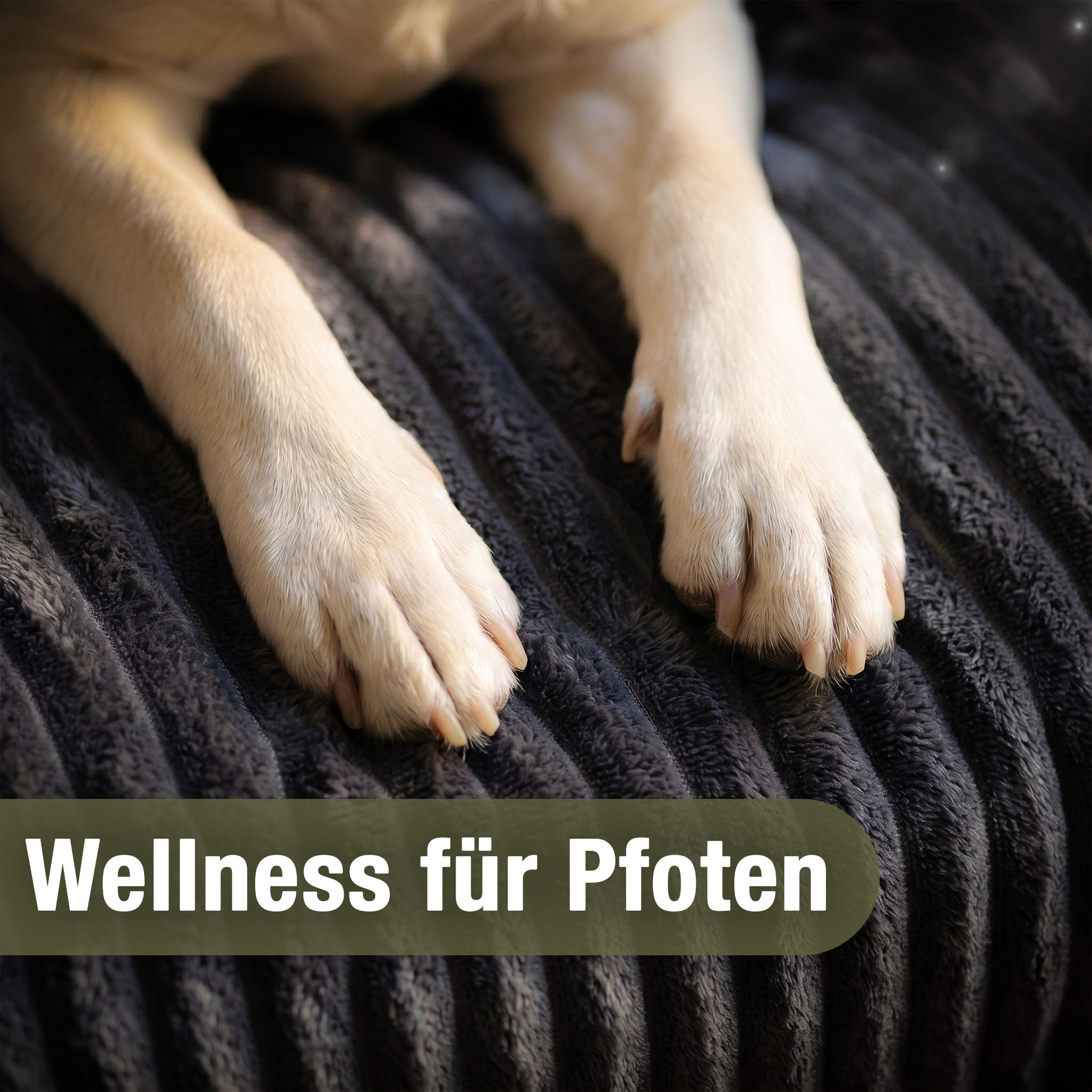 Bluzelle VelvetPaw Sofaschutz Hundebett – Wasserfeste Couchauflage in Cordoptik