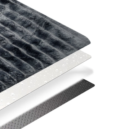 Bluzelle VelvetPaw Sofaschutz Hundebett – Wasserdichte Couchauflage in Cordoptik für kleine & mittelgroße Hunde, waschbar & rutschfest