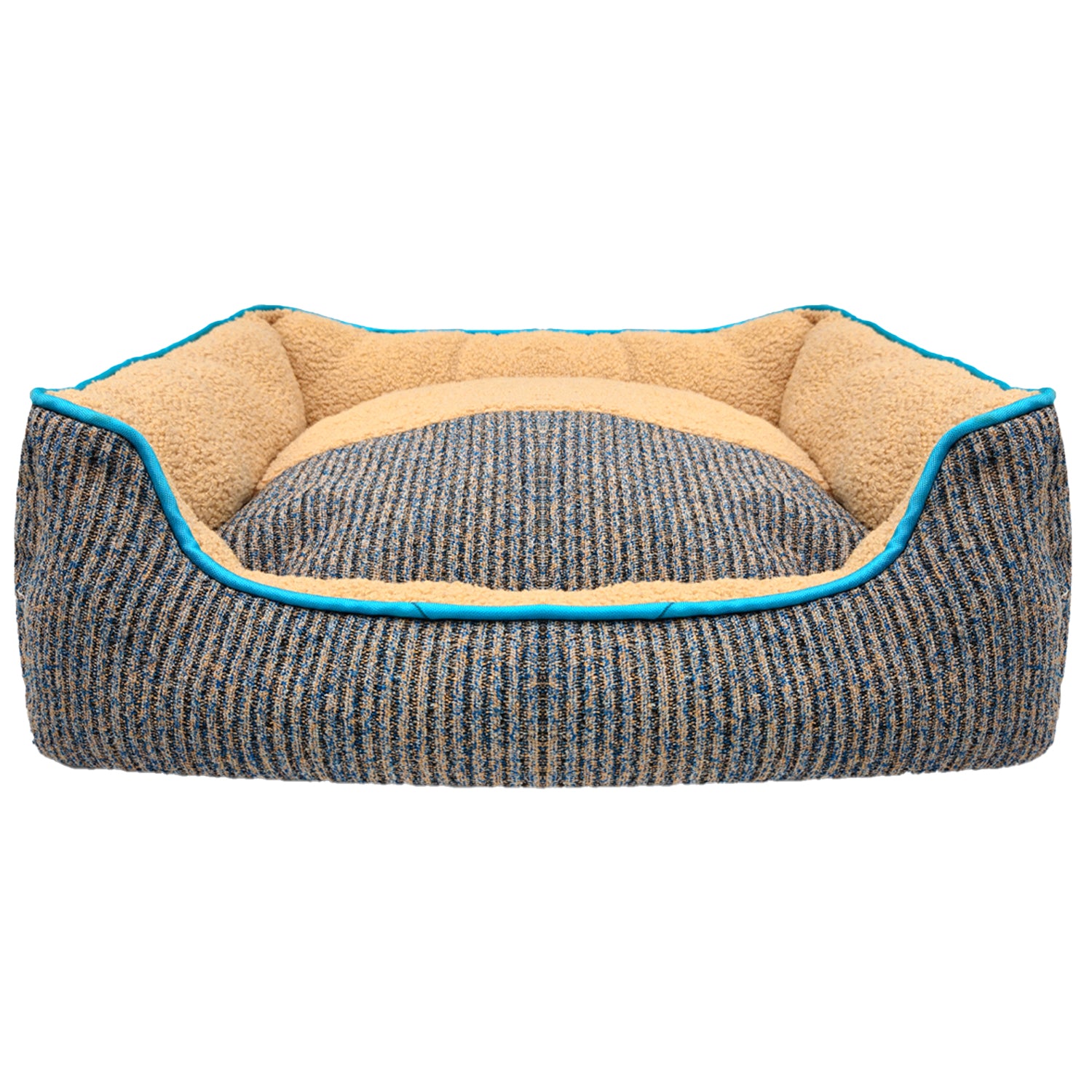 Bluzelle TeddyLounge Hundebett mit Teddyfell – Komfort & Stil für Haustiere