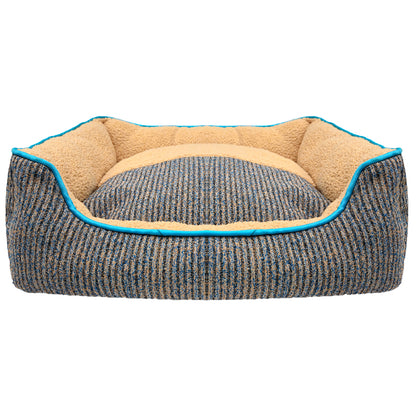 Bluzelle TeddyLounge Hundebett mit Teddyfell – Komfort & Stil für Haustiere