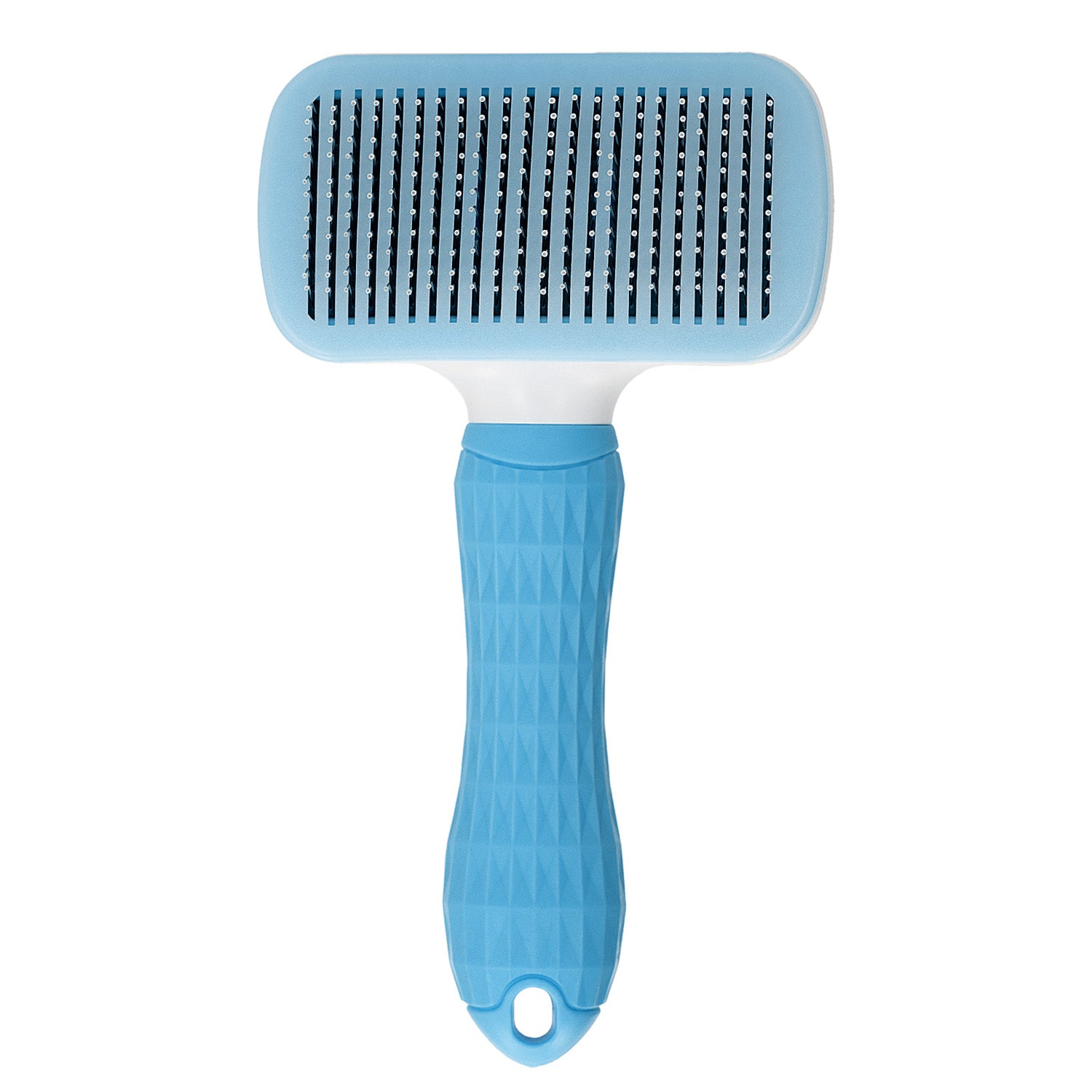 Bluzelle PetClean Tierpflegebürste – Selbstreinigende Bürste für Hunde, Katzen & mehr