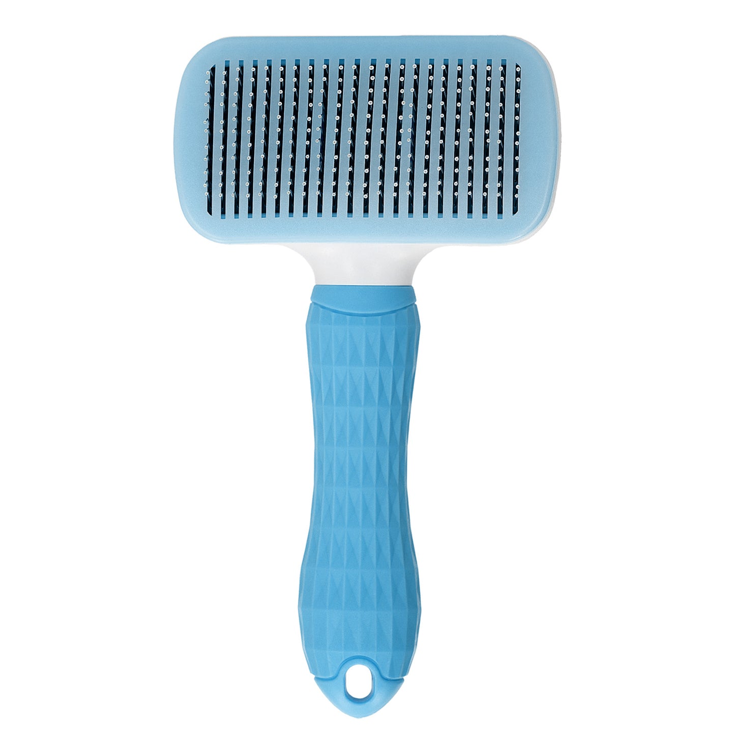 Bluzelle PetClean Tierpflegebürste – Selbstreinigende Bürste für Hunde, Katzen & mehr