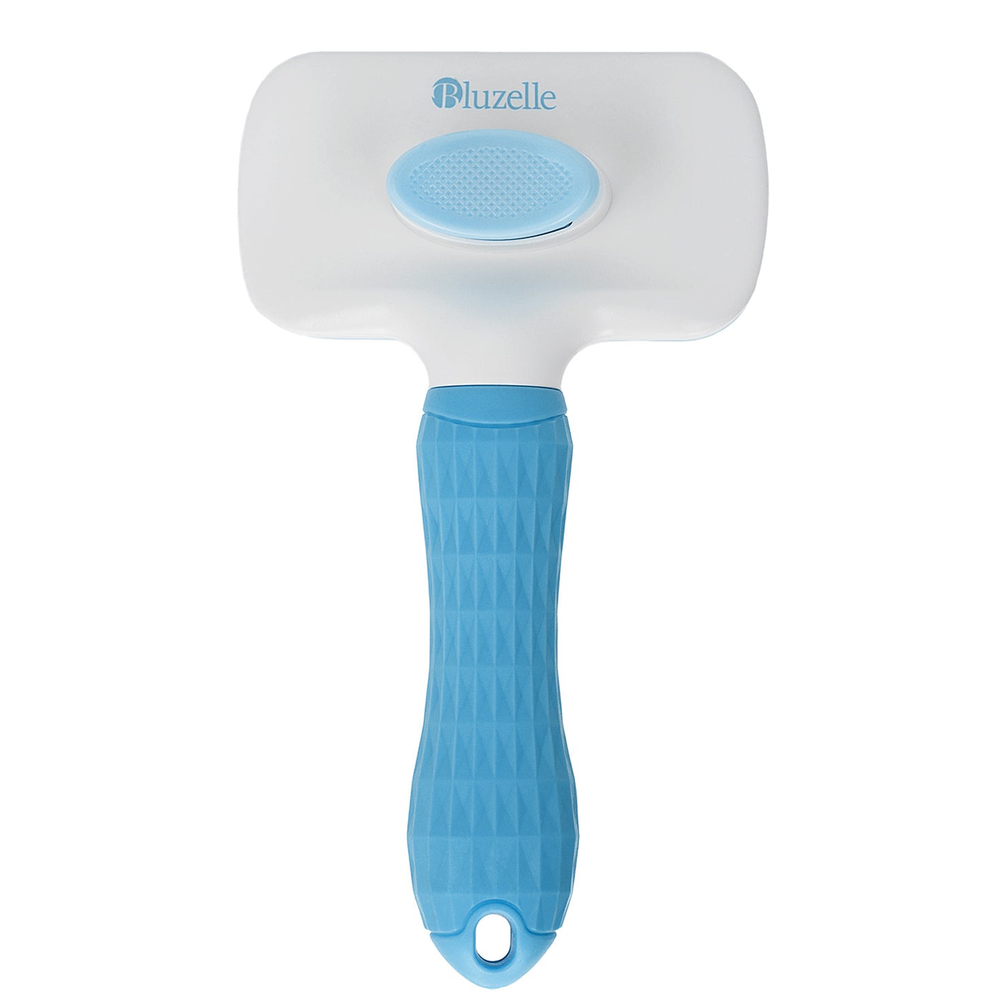 Bluzelle PetClean Tierpflegebürste – Selbstreinigende Bürste für Hunde, Katzen & mehr