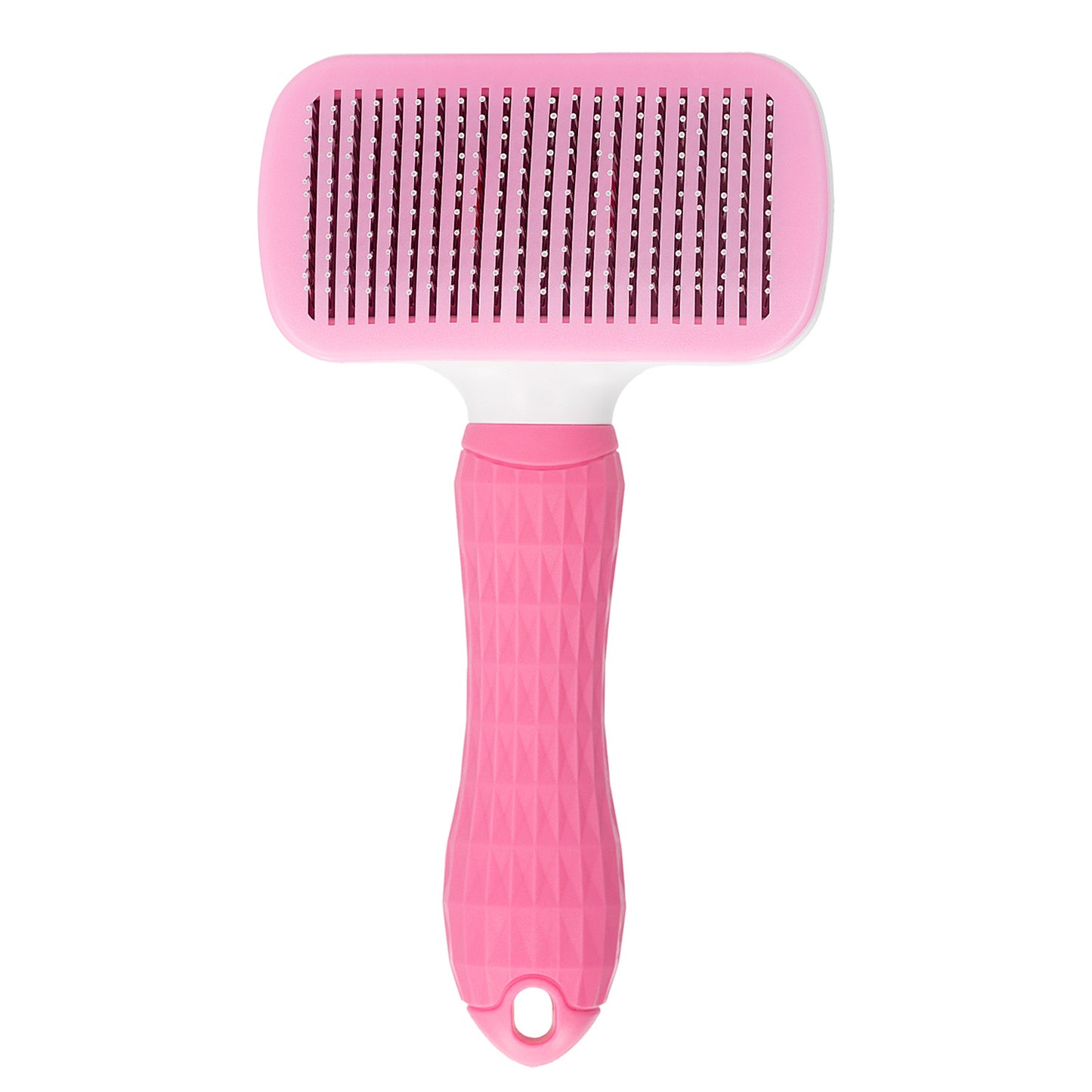 Bluzelle PetClean Tierpflegebürste – Selbstreinigende Bürste für Hunde, Katzen & mehr