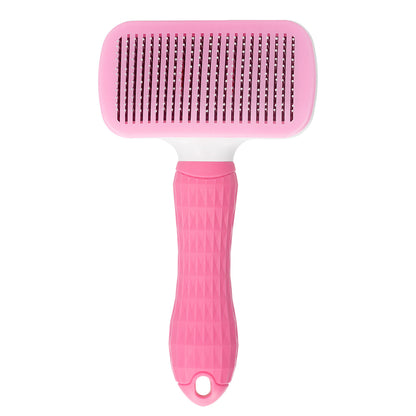 Bluzelle PetClean Tierpflegebürste – Selbstreinigende Bürste für Hunde, Katzen & mehr